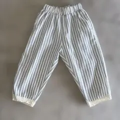 女児用ボトムス　ストライプ柄　100cm