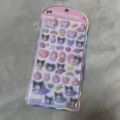 コットンパフィシール マイメロ クロミ サンリオ