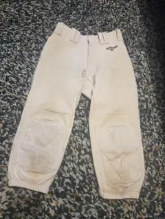 Mizuno 野球 ユニフォーム(ズボン) サイズ140㎝　ホワイト　汚れあり