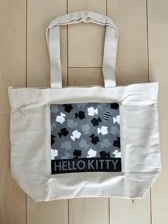 【新品未使用】非売品 HELLO KITTY キャンバストートバッグ