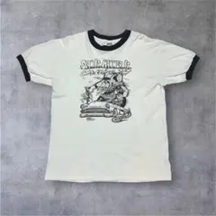 希少 96年製 RAT FINK ヴィンテージTシャツ anvil リンガー M