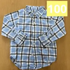 babyGap チェック柄長袖シャツ 3歳用