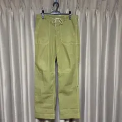 美中古/MARGARET HOWELLベイカーパンツ ロールアップ(M)オリーブのサムネイル