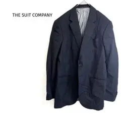 ザスーツカンパニー/テーラードジャケット/ストライプ/綿100/シングルボタン