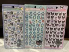 ⭐︎正規品⭐︎サンリオ　ボンボンドロップシールmini3種セット