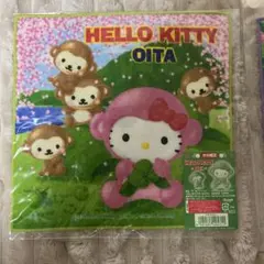 キティ　夏季限定　カブトムシ　クワガタ　プチタオル ハローキティ 夏季限定 カブトムシ クワガタ ミニタオル 2枚セット