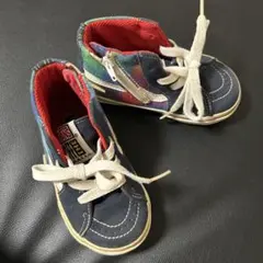 Vans キッズシューズ ネイビー/マルチカラー