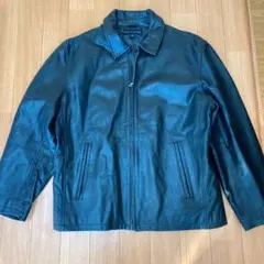 ⭐️トミー　ヒルフィガー　オールレザー　メンズ　ジャケット（美品）〜激安希少❗️❣️