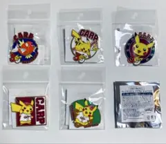 早い者勝ち】カープポケモンピンバッジ 全5種セット 限定各2000個