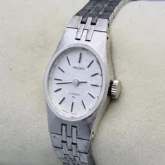 【ヴィンテージ稼働】SEIKO 17-7230 手巻き 20石 シルバー ブレス