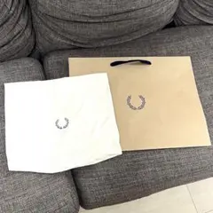 【FRED PERRY 】フレッドペリー／紙袋&ギフト袋セット／未使用のサムネイル