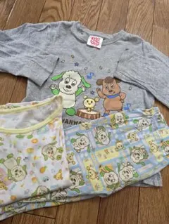 (100cm)いないいないばぁワンワンパジャマセット