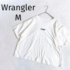 Wrangler ◆ラングラー ロゴ Tシャツ ホワイト M半袖 カジュアルのサムネイル