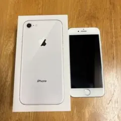 iPhone 8 64GB シルバー 箱＋付属品(新品)