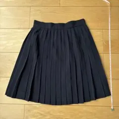 HIS MISS 紺色　プリーツスカートのサムネイル