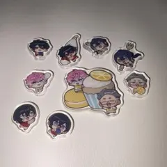 にじさんじ アクリルパーツ 四季凪アキラ　長尾景　夢追翔　舞元啓介 皇れお