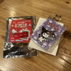 トレーディングシールブックキーホルダー　クロミ　サンリオ