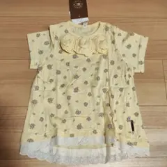 新品 ビケットクラブ 95 裾レース花柄AラインTシャツのサムネイル