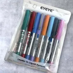 ⭐新品⭐ EYEYE ローラーボールペン 0.5mm 8色セット カラーペンのサムネイル
