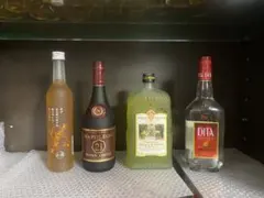 金黒 芋焼酎、ピーチリキュール ジン カシス 4本セット - メルカリ