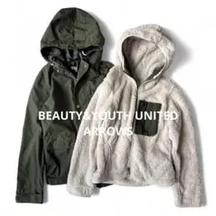 BEAUTY&YOUTH ボアライナー マウンテンパーカー 3WAY