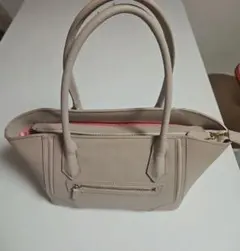 BURBERRY BLUE LABELメガチェック ハンドバッグ自立【汚れあり 