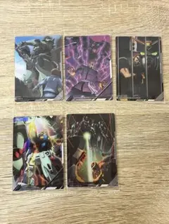 ガンダム　イタジャガ　カード　5枚セット