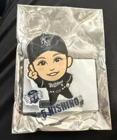 オリックスバファローズ エアーくじ 夏の陣 西野真弘選手 アクリルペンスタンド