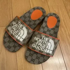 グッチ×ノースフェイス　サンダル　美品