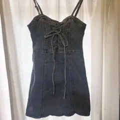 デニム ワンピース Mサイズ キャミワンピース