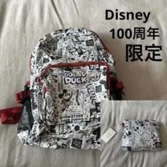 新品⭐︎Disney 100周年台湾限定⭐︎コンパクト　リュックのサムネイル