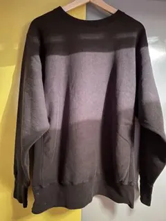 【アメリカ製】　リバースウィーブ　BLACK 黒　一点物