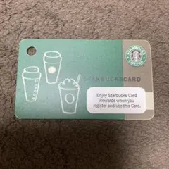 スターバックスカード　旧ロゴ　2009年