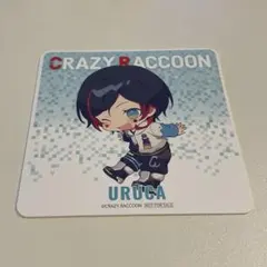 CR gigoコラボ コースター うるか クレイジーラクーン uruca
