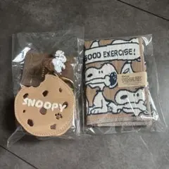 【新品・未使用品】スヌーピー　セット　ケースとハンカチ　小物　プレゼント