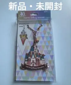 新品・未使用［東京ディズニーリゾート］40周年 バッグチャーム　シンデレラ城