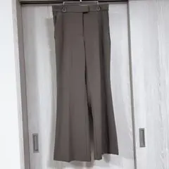 美品 H＆M　ワイドパンツ　オリーブ 40 L レディースパンツ