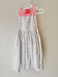 100-110cm/マールマール/エプロン/ワンピース