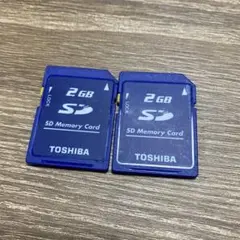 SDカード 2GB 2枚