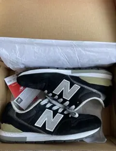 【美品】New Balance MRL996BL ブラック 23.5cmのサムネイル
