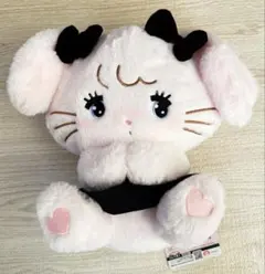 《キャミー》mikko BLACK RIBBON BIGぬいぐるみ