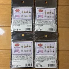 未開封 セリア セボンスター メタルチャーム 4点セット【匿名配送】