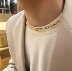 超お洒落 美品 高級品 ジュスト 釘 ネックレス チョーカー