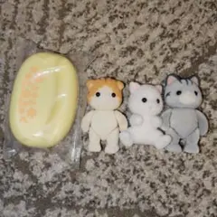 ⑤シルバニアファミリー 人形本体 3体セット