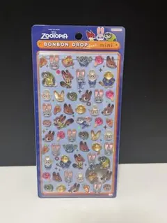 ボンボンドロップシール ディズニー　ミニ　ズートピア