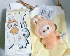 【J】ラブブ LABUBU ミニラブブ PIN FOR LOVE イニシャル