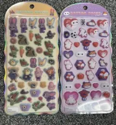 u*8様 コットンパフィーシール　ベイマックス　ズートピア