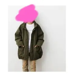 ロデオクラウンズ オリーブ色 ダウン ジャケット コート