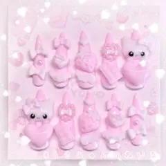 ネイルチップ 量産型 地雷系 平成女児 スカルプ 付け爪 ピンク いちご フリル