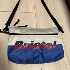 Bristol ショルダーバッグ ホワイト/ブルー/レッドのサムネイル